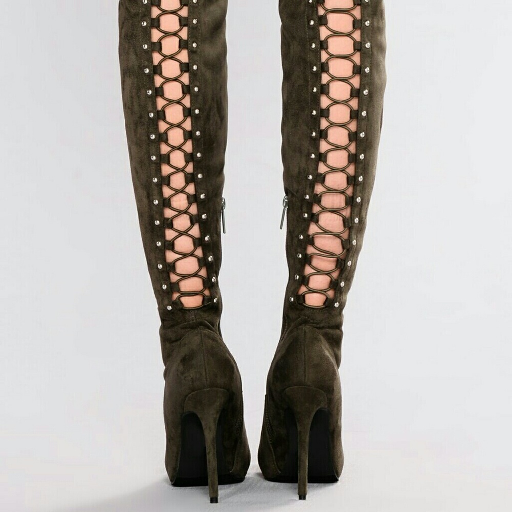 Caitlyn Corset Booty - Olive
